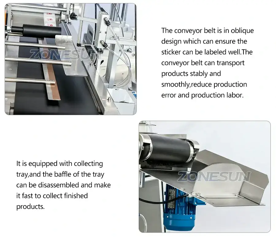 Sealing Corner Labeling Machine-ZONESUN TECHNOLOGY LIMITED