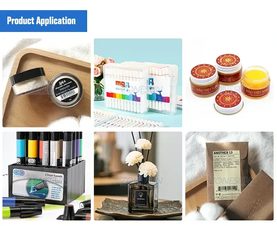 Bottom Surface Labeling Machine-ZONESUN TECHNOLOGY LIMITED