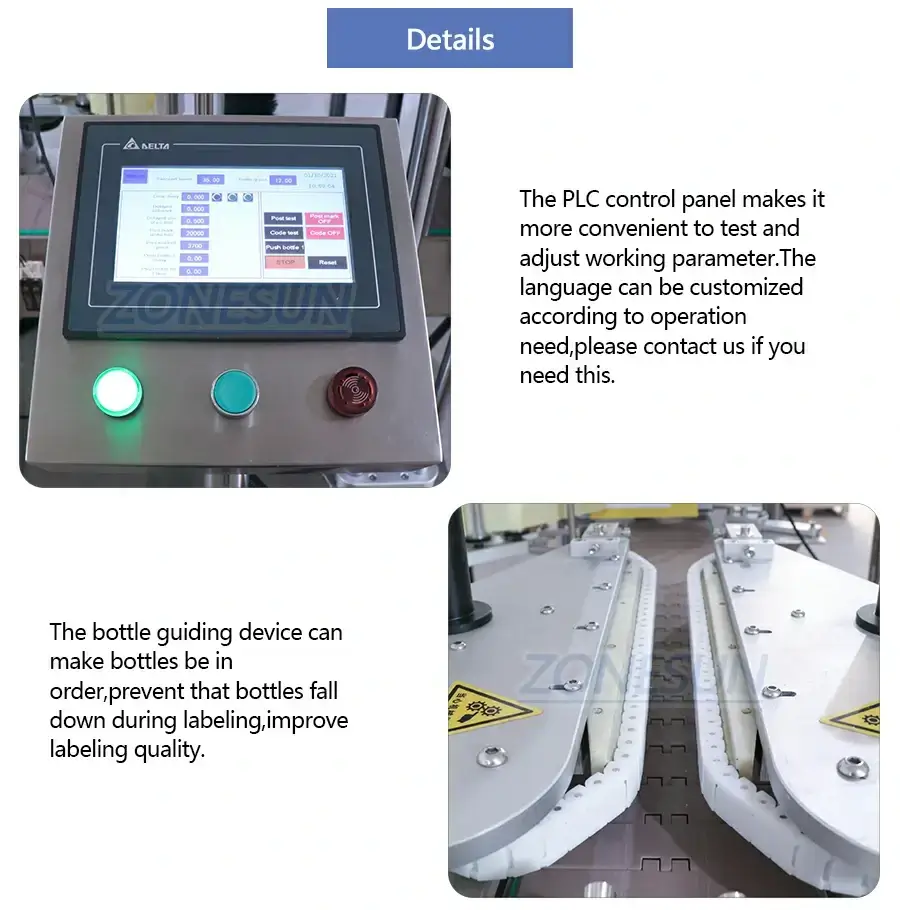 Three Side Labeling Machine-ZONESUN TECHNOLOGY LIMITED