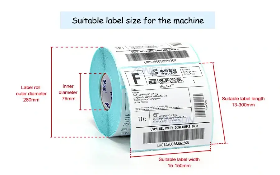 Flat Round Bottle Labeling Machine-ZONESUN TECHNOLOGY LIMITED