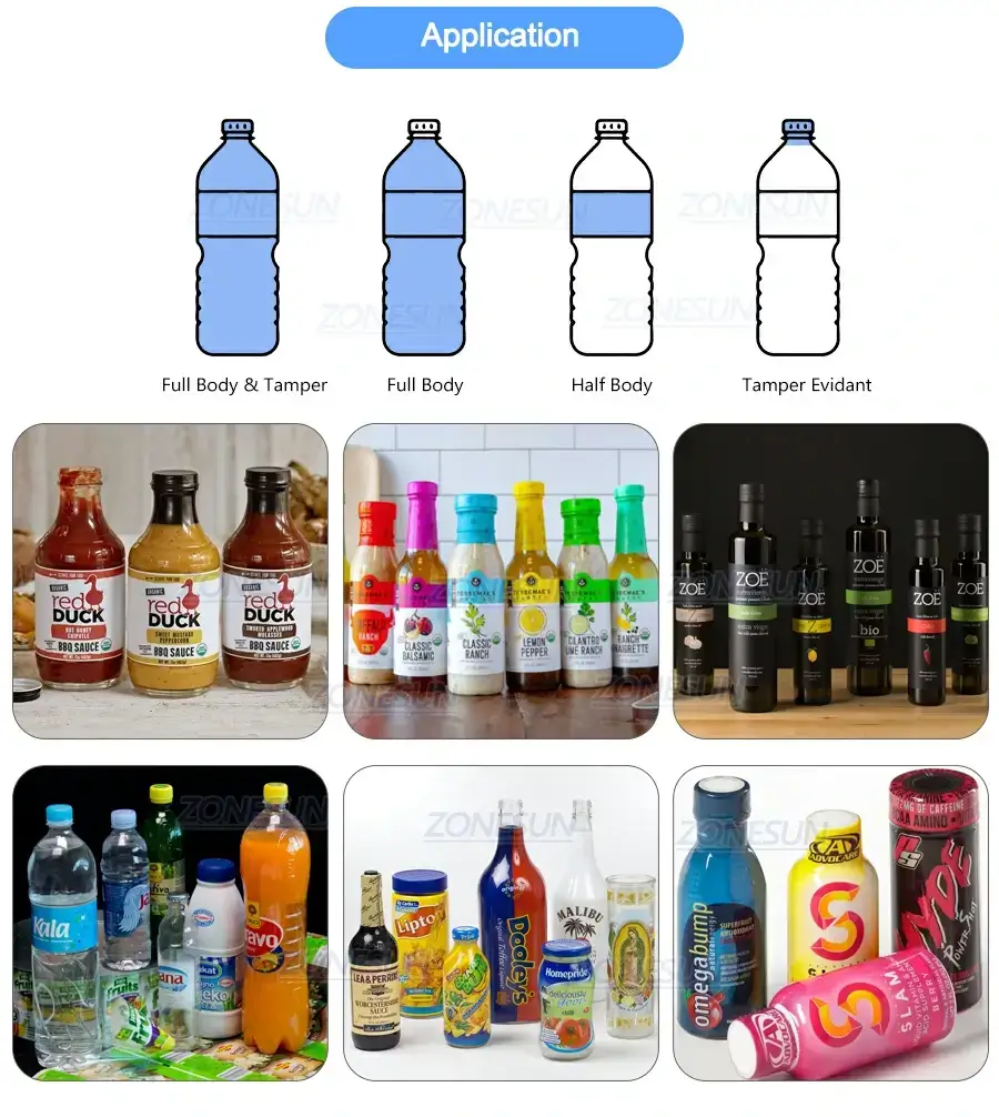 Sleeve Labeling Machine-ZONESUN TECHNOLOGY LIMITED