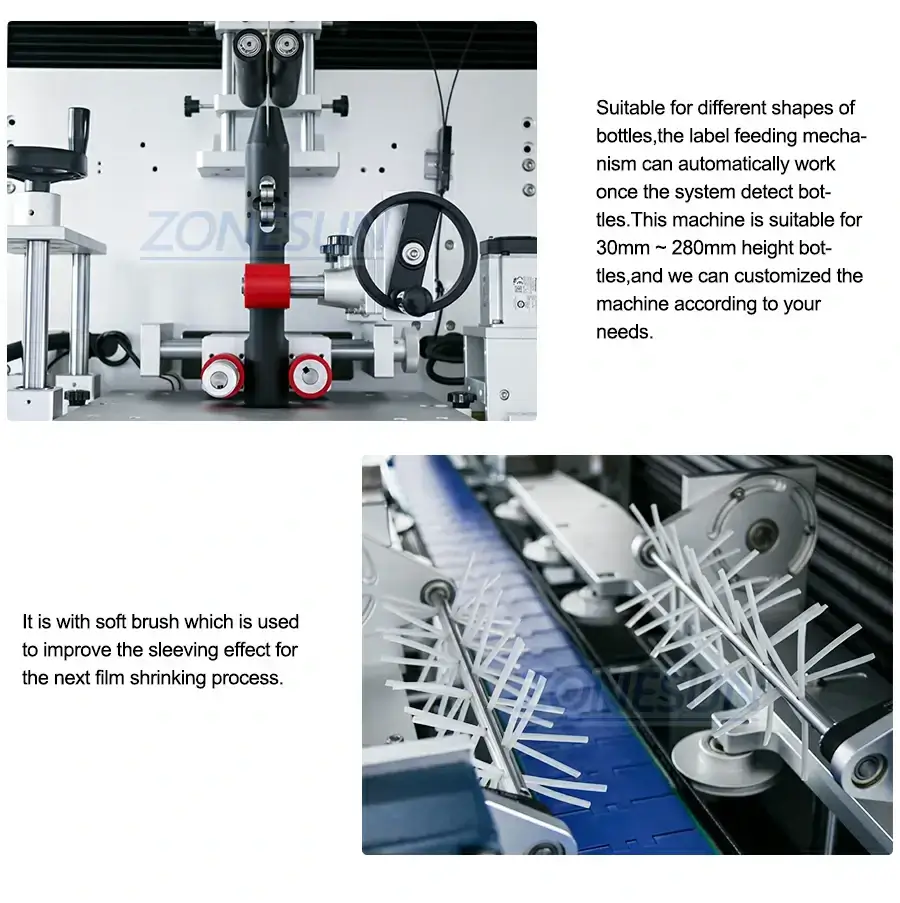 Sleeve Labeling Machine-ZONESUN TECHNOLOGY LIMITED