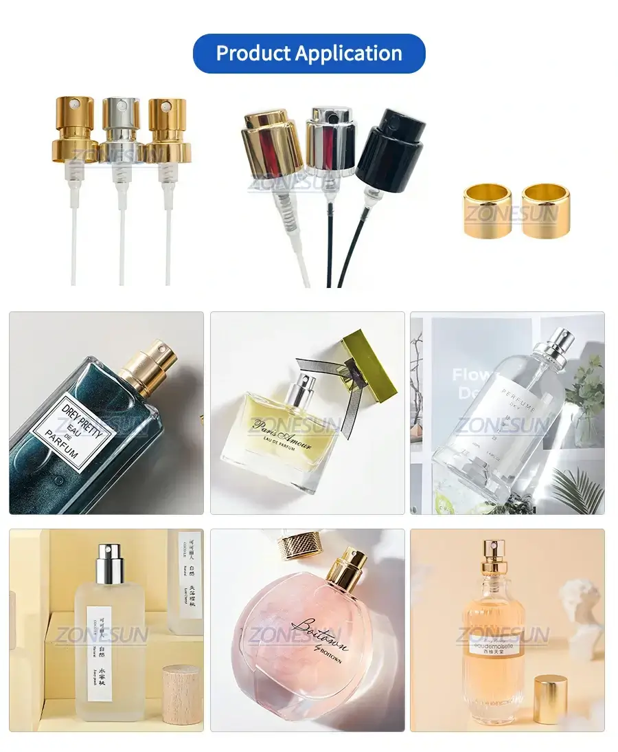 Perfume Bottle Capping Machine-ZONESUN TECHNOLOGY LIMITED