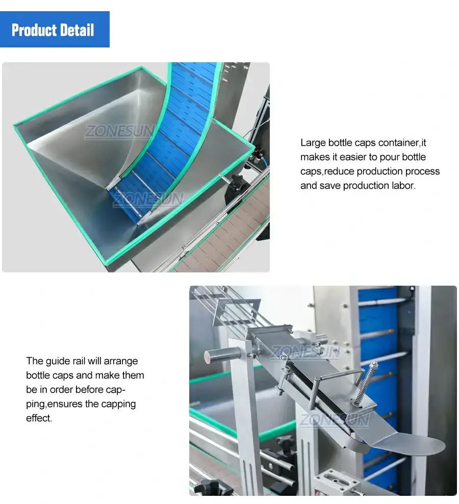 Jerry Can F-style Gallon Bottle Capping Machine-ZONESUN TECHNOLOGY LIMITED