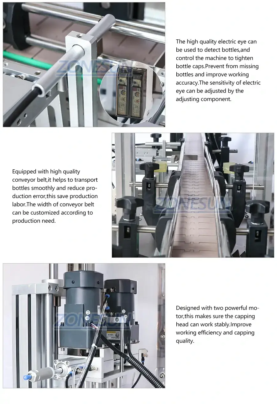Capping Machine With Dust Cover-ZONESUN TECHNOLOGY LIMITED