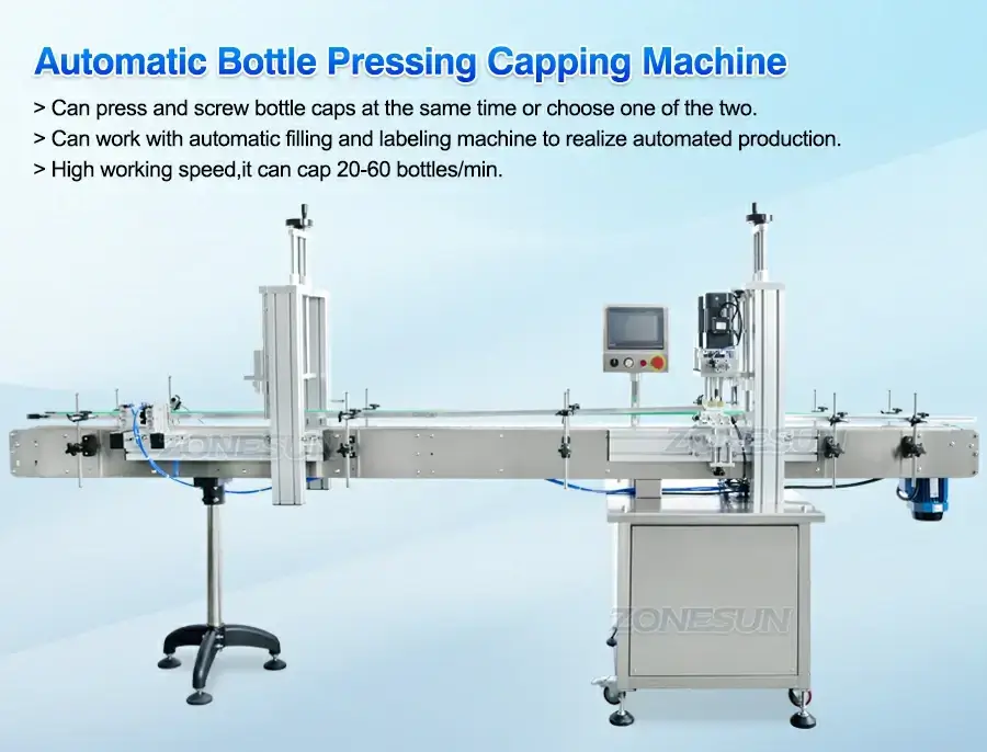 Wine Bottle Capping Machine-ZONESUN TECHNOLOGY LIMITED