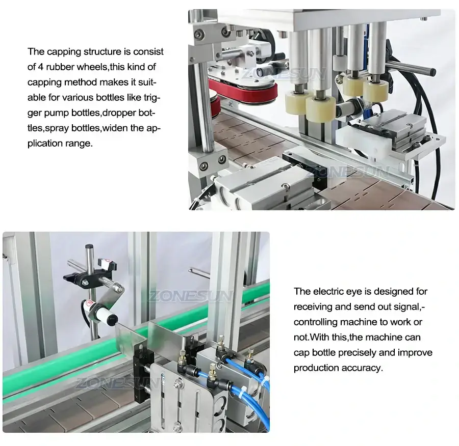 Capping Machine With Vibratory Bowl-ZONESUN TECHNOLOGY LIMITED