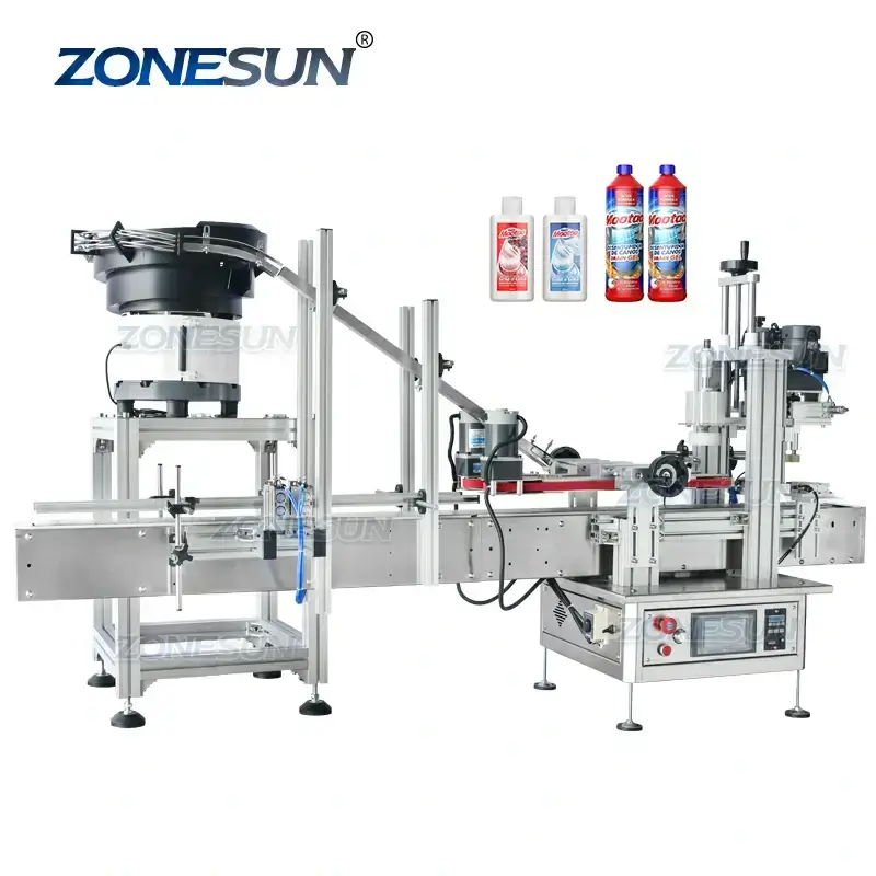 Capping Machine With Vibratory Bowl