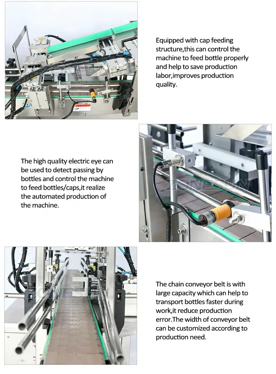 Irregular Bottle Capping Machine-ZONESUN TECHNOLOGY LIMITED