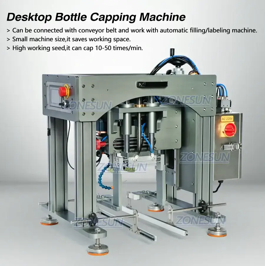 Desktop Capping Machine-ZONESUN TECHNOLOGY LIMITED
