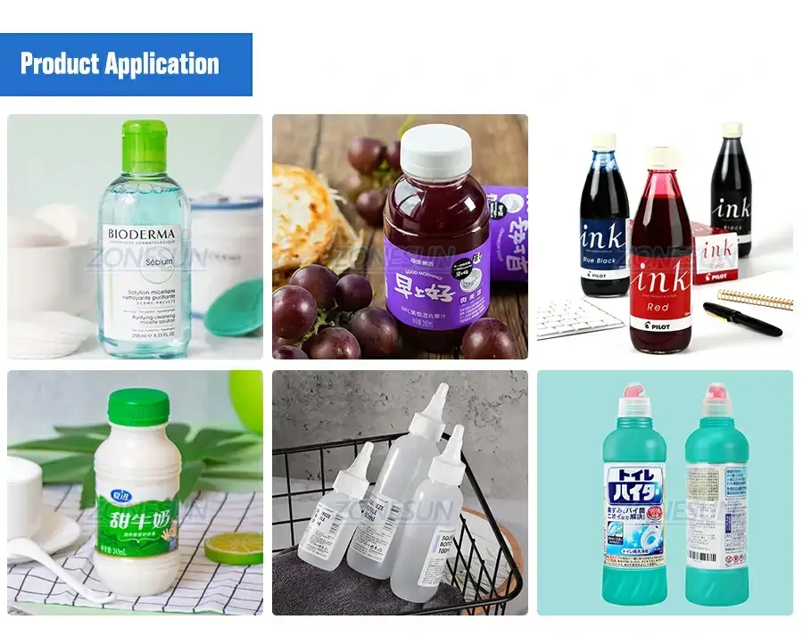Cosmetic Liquid Automatic Production Line-ZONESUN TECHNOLOGY LIMITED