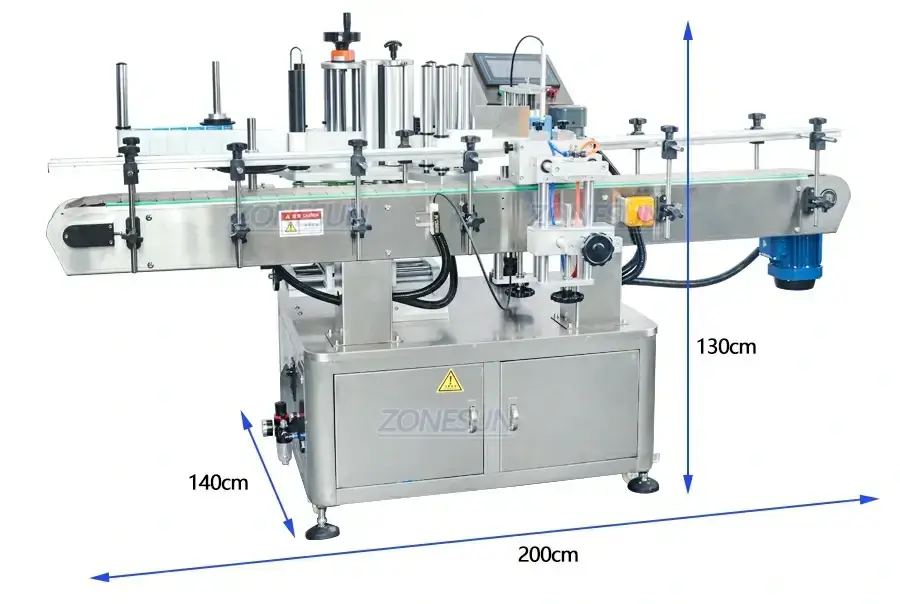 Cosmetic Liquid Automatic Production Line-ZONESUN TECHNOLOGY LIMITED