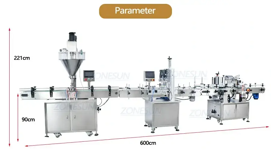 Powder Filling Line-ZONESUN TECHNOLOGY LIMITED
