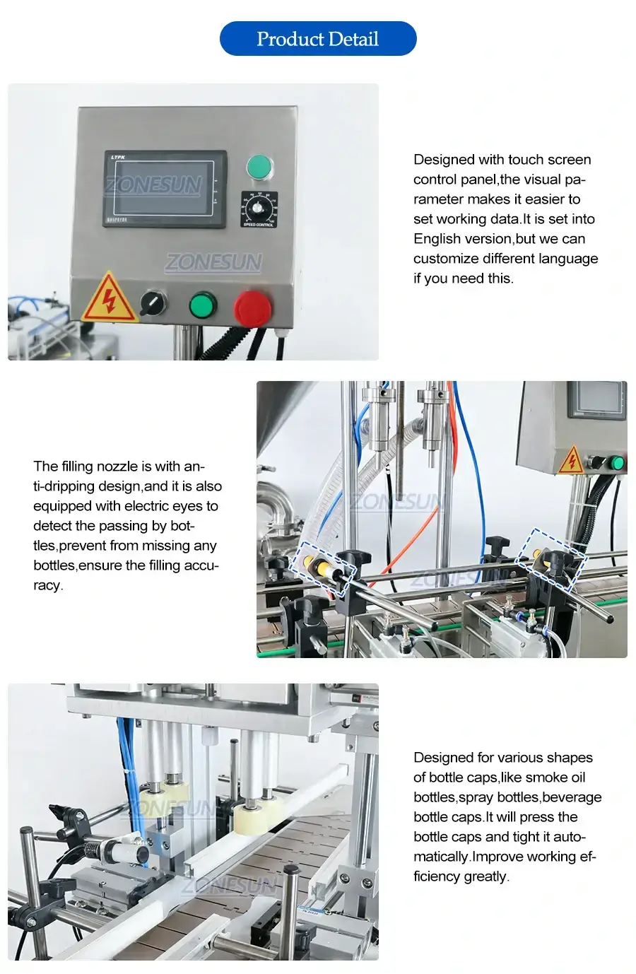 Double Head Paste Production Line-ZONESUN TECHNOLOGY LIMITED