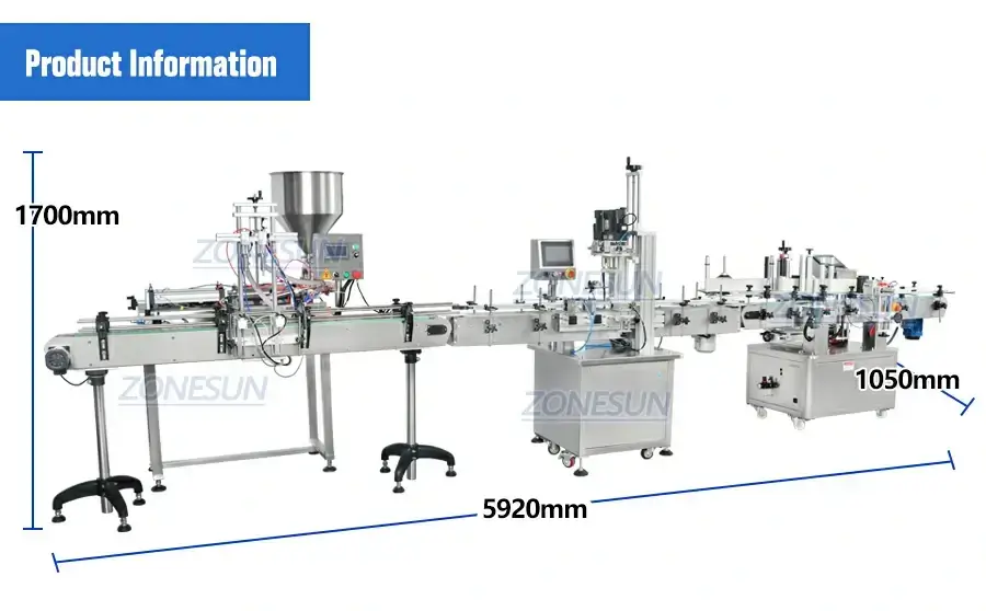 Double Head Paste Production Line-ZONESUN TECHNOLOGY LIMITED
