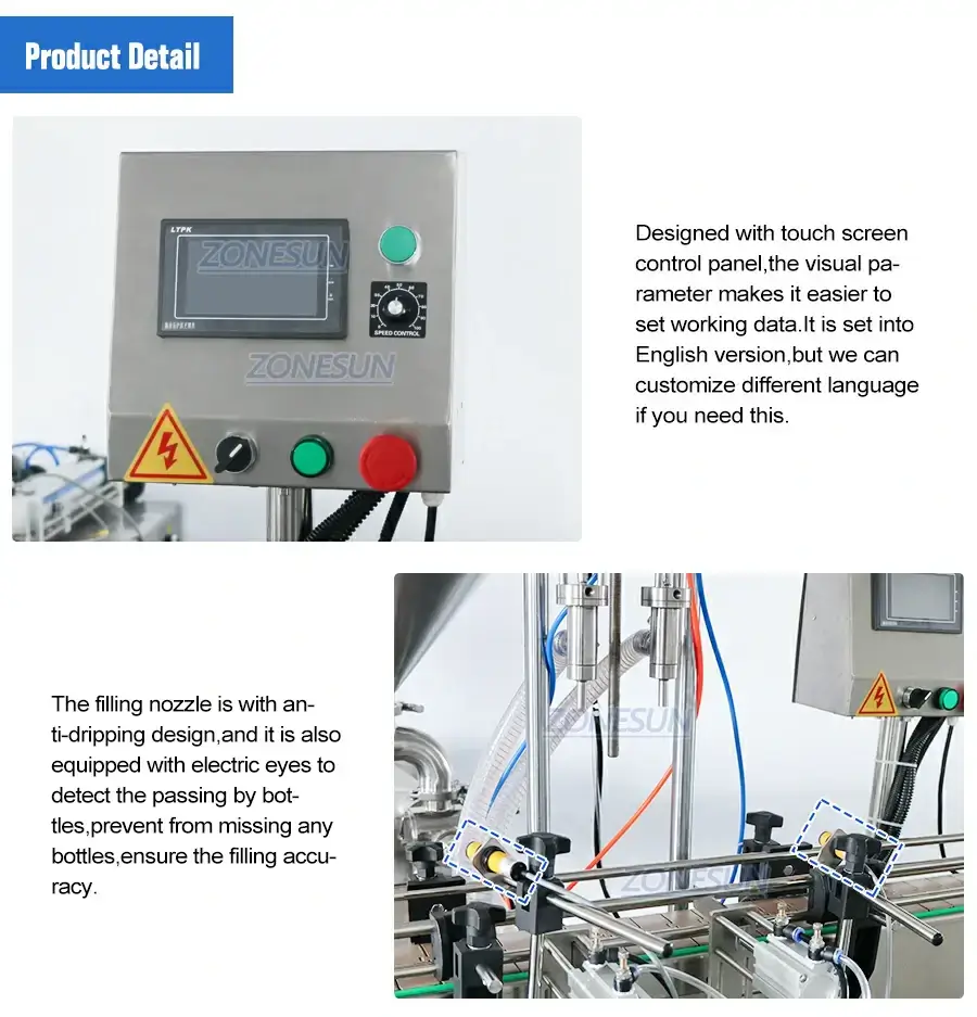 Double Head Paste Production Line-ZONESUN TECHNOLOGY LIMITED