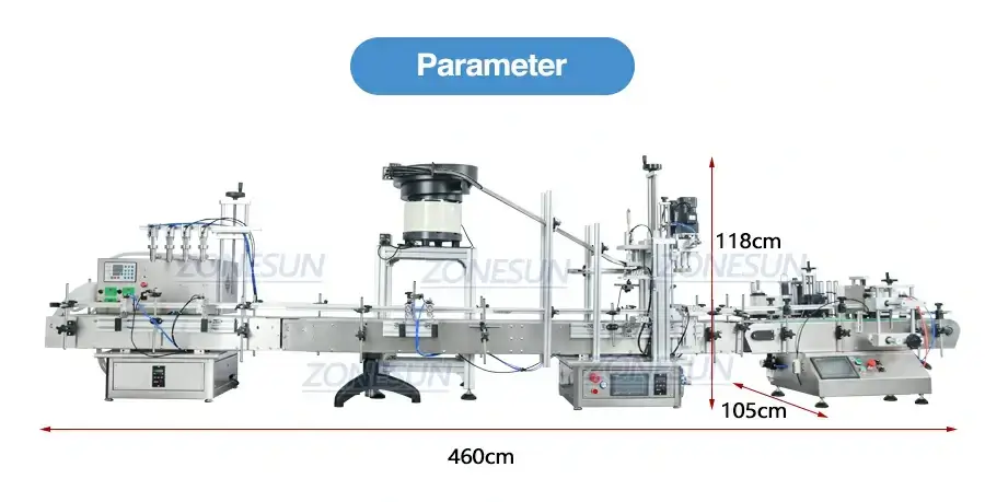 Desktop Liquid Production Line-ZONESUN TECHNOLOGY LIMITED