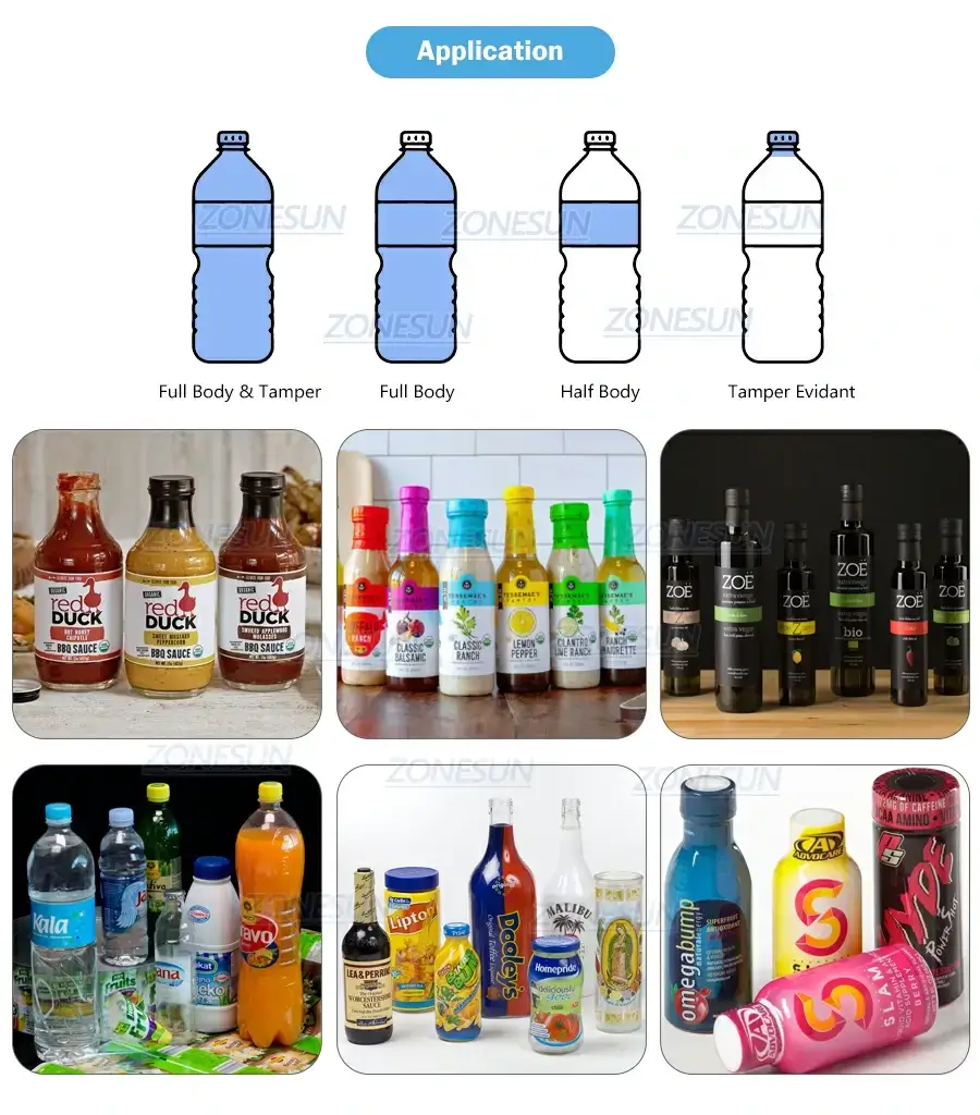 Sleeve Label Shrinking Machine-ZONESUN TECHNOLOGY LIMITED