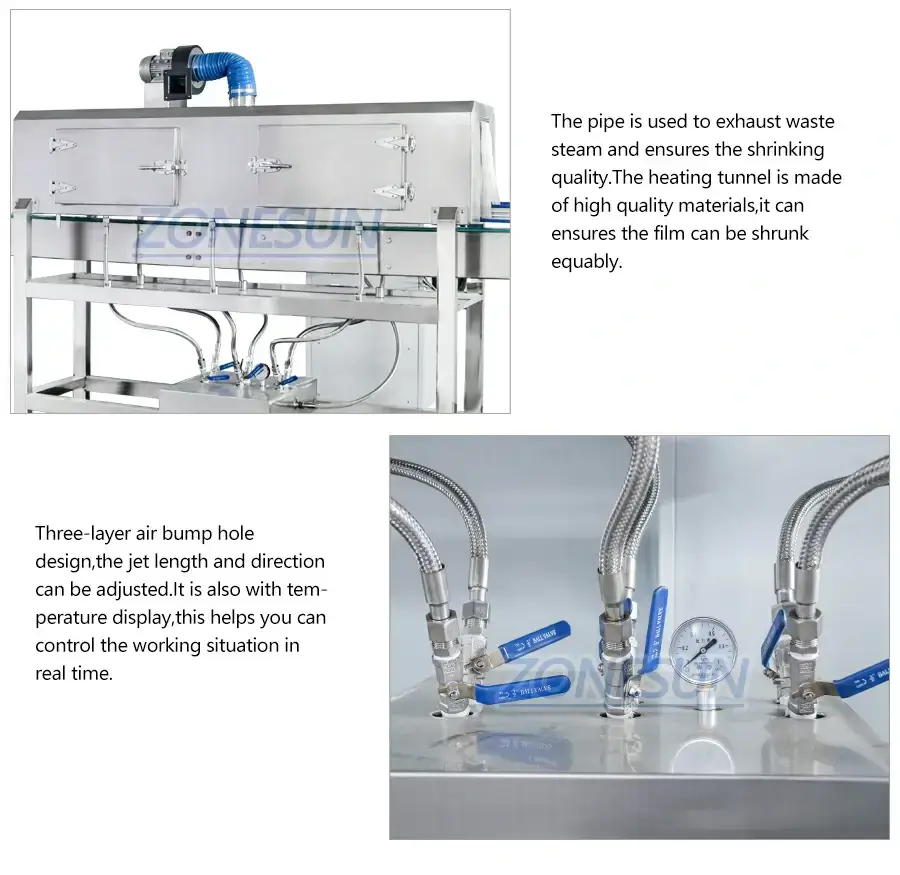 Sleeve Label Shrinking Machine-ZONESUN TECHNOLOGY LIMITED