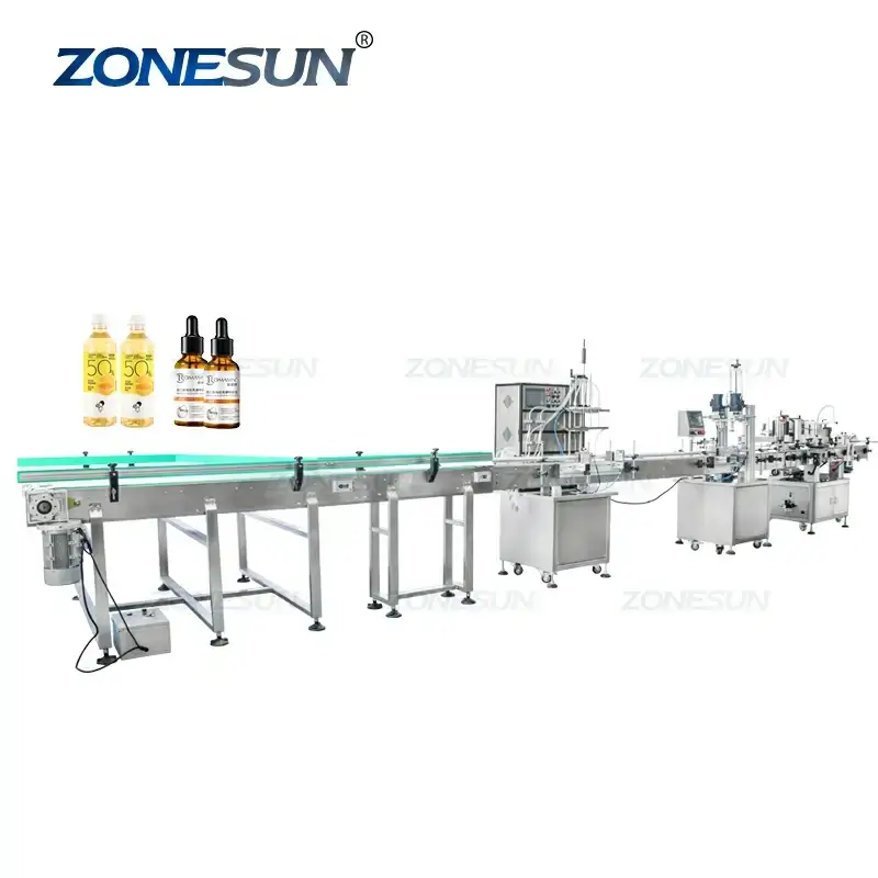 filling capping labeling machine