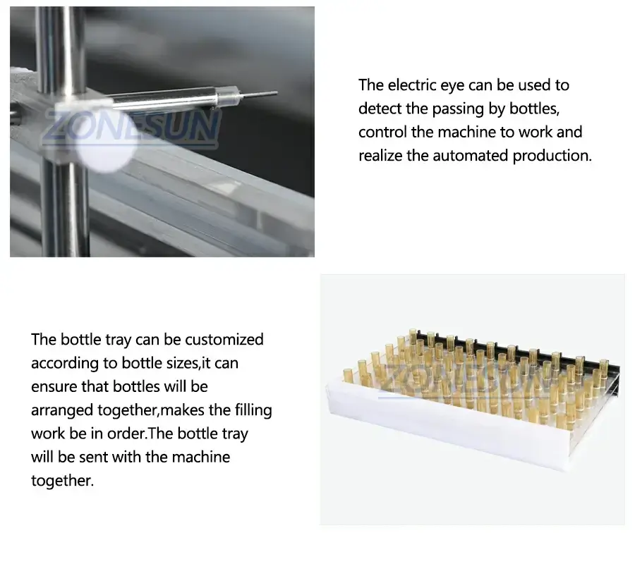 6 Head Ampoule Bottle Filling Machine-ZONESUN TECHNOLOGY LIMITED