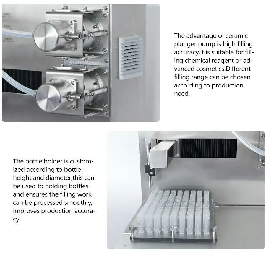 Ceramic Pump Filling Machine-ZONESUN TECHNOLOGY LIMITED
