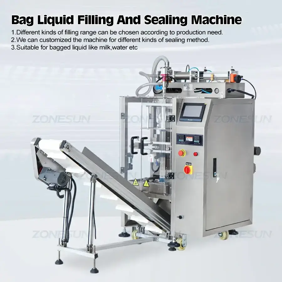Liquid Bag Packing Machine-ZONESUN TECHNOLOGY LIMITED
