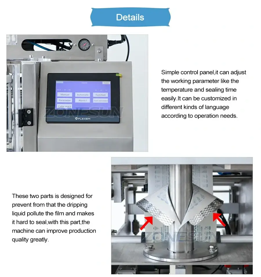 Liquid Bag Packing Machine-ZONESUN TECHNOLOGY LIMITED