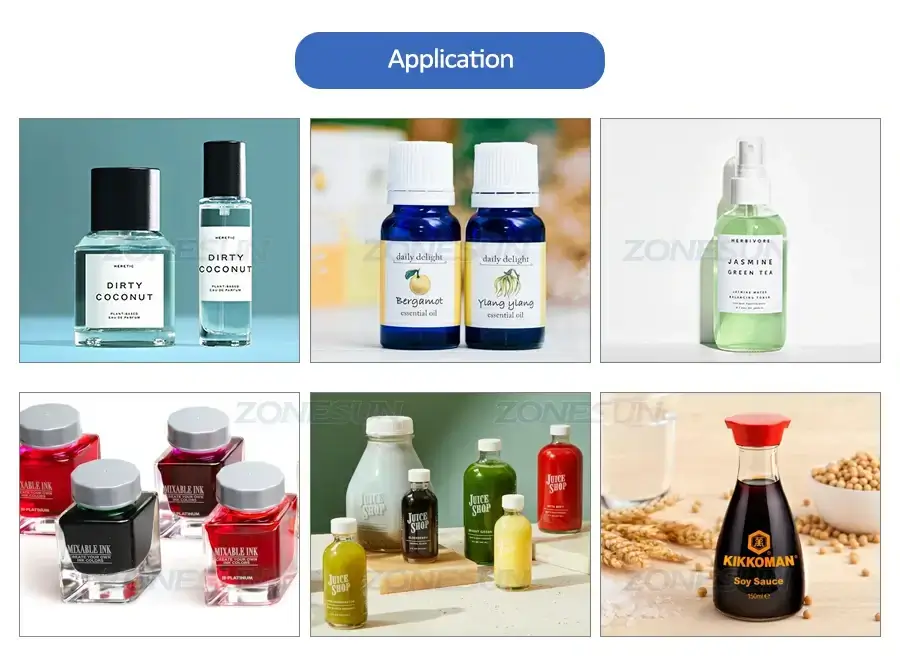 Desktop Filling Capping Machine-ZONESUN TECHNOLOGY LIMITED