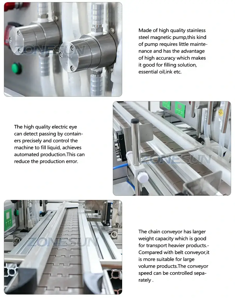 Desktop Liquid Filling Machine-ZONESUN TECHNOLOGY LIMITED