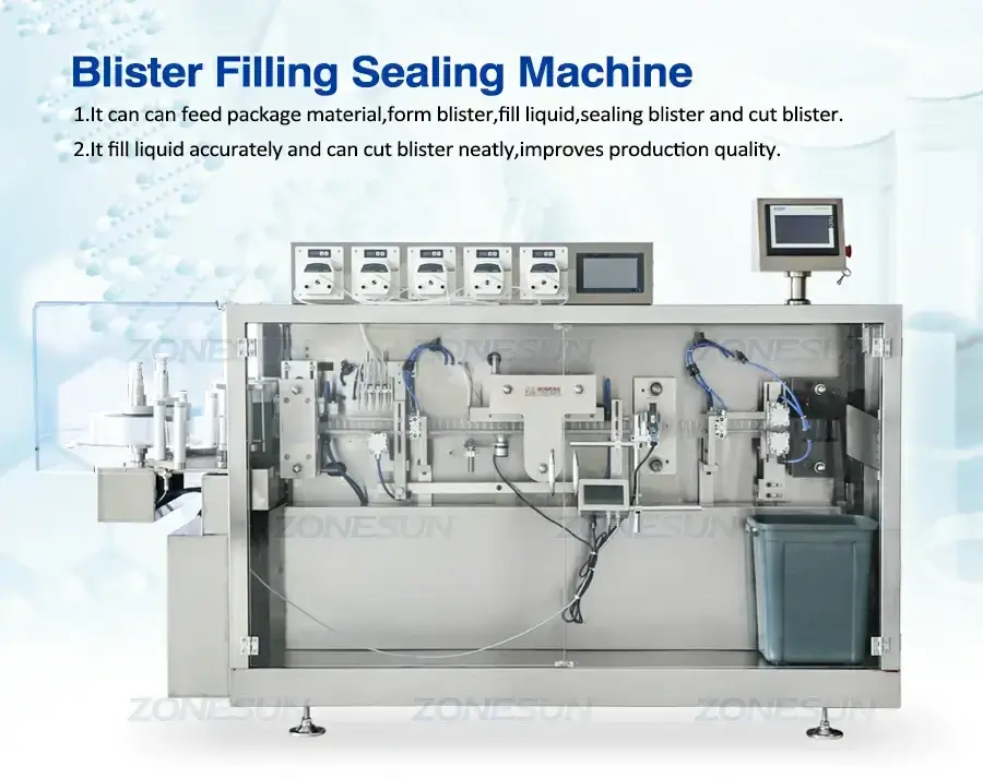 Ampoule Filling Sealing Machine-ZONESUN TECHNOLOGY LIMITED