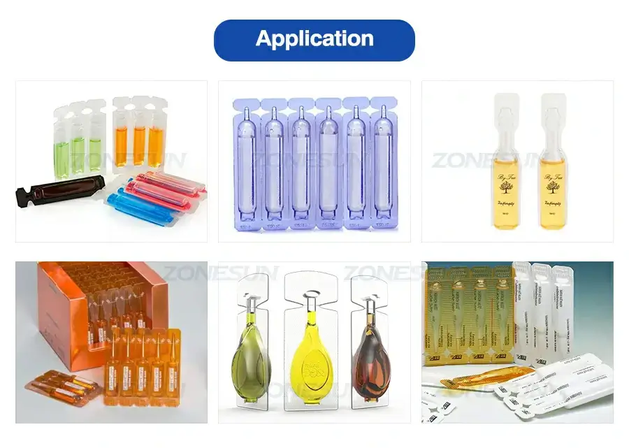 Ampoule Filling Sealing Machine-ZONESUN TECHNOLOGY LIMITED