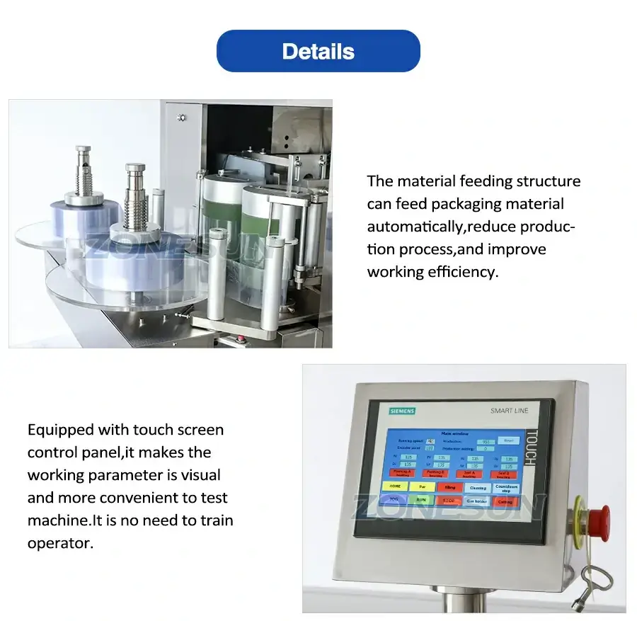 Ampoule Filling Sealing Machine-ZONESUN TECHNOLOGY LIMITED