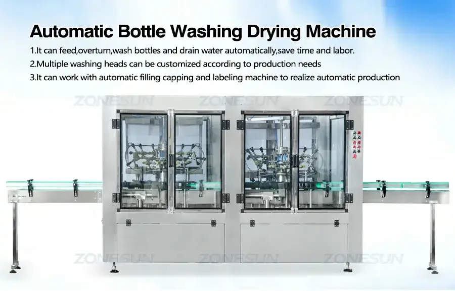 Bottle Washing Drying Machine-ZONESUN TECHNOLOGY LIMITED