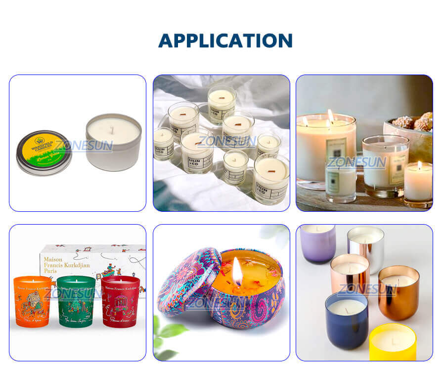 Candle Filling Machine-ZONESUN TECHNOLOGY LIMITED