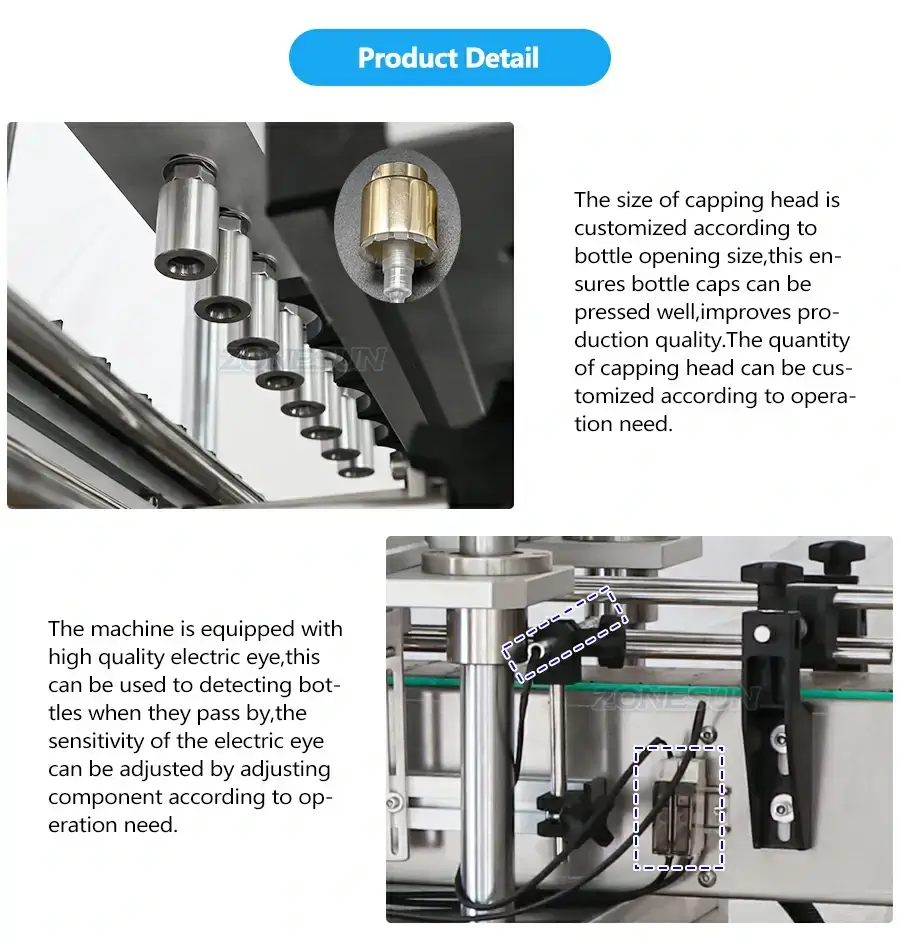 Perfume Bottle Capping Machine-ZONESUN TECHNOLOGY LIMITED