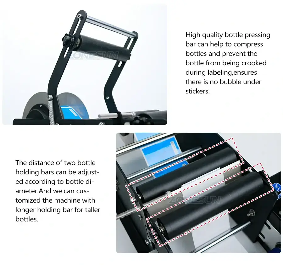 Semi Automatic Labeling Machine-ZONESUN TECHNOLOGY LIMITED