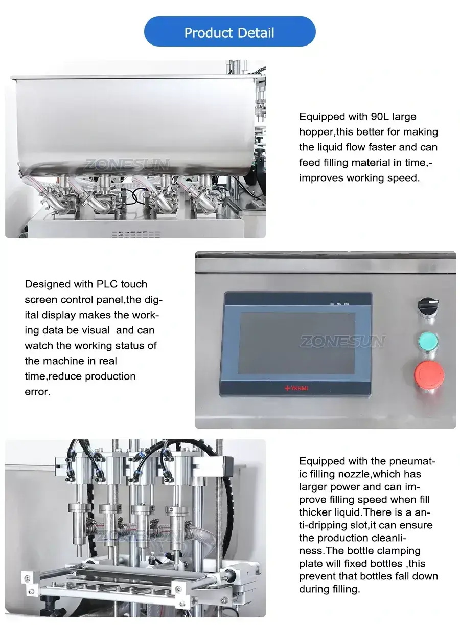 Desktop Paste Filling Machine-ZONESUN TECHNOLOGY LIMITED