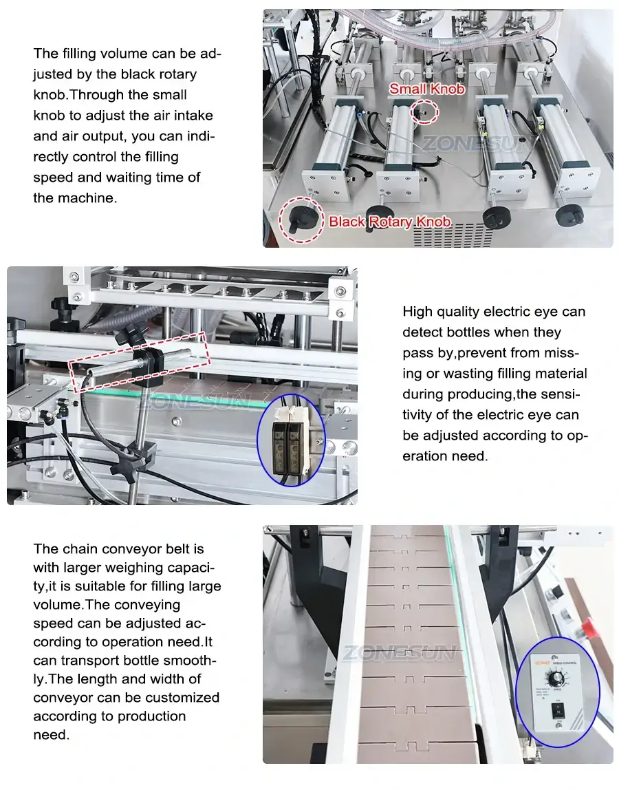 Desktop Paste Filling Machine-ZONESUN TECHNOLOGY LIMITED
