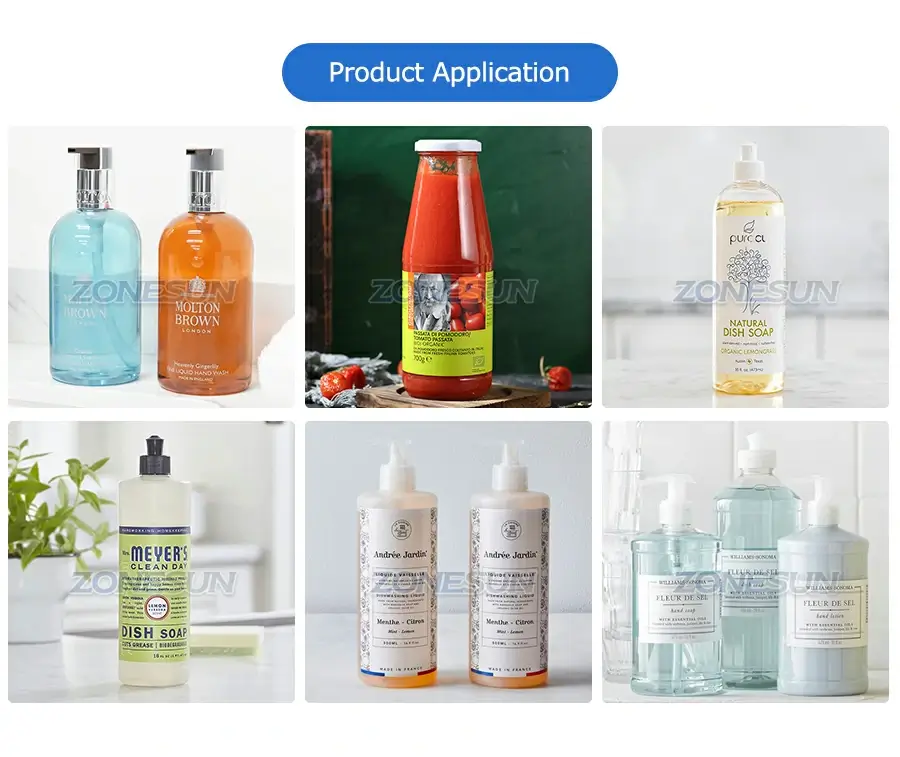 Rotor Pump Filling Machine-ZONESUN TECHNOLOGY LIMITED