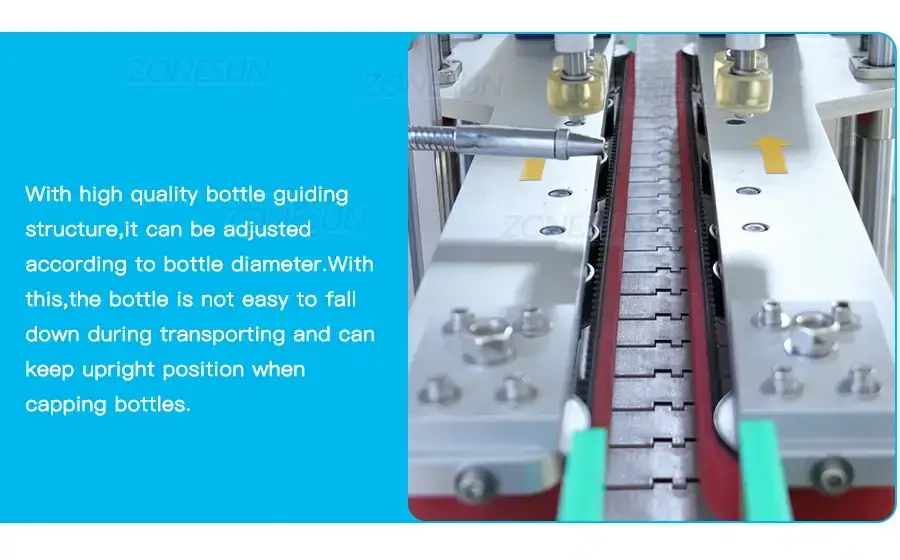 Automatic Bottles Capping Machine-ZONESUN TECHNOLOGY LIMITED