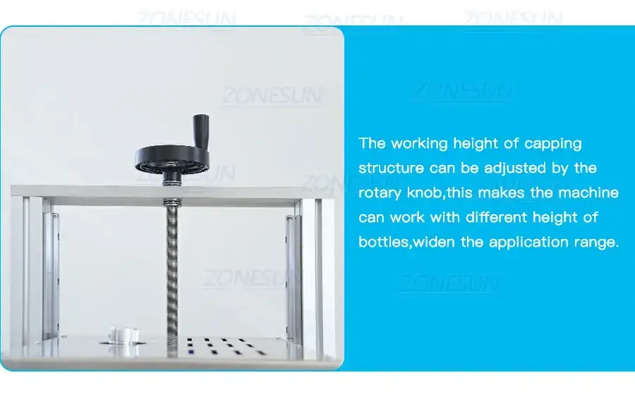 Automatic Bottles Capping Machine-ZONESUN TECHNOLOGY LIMITED