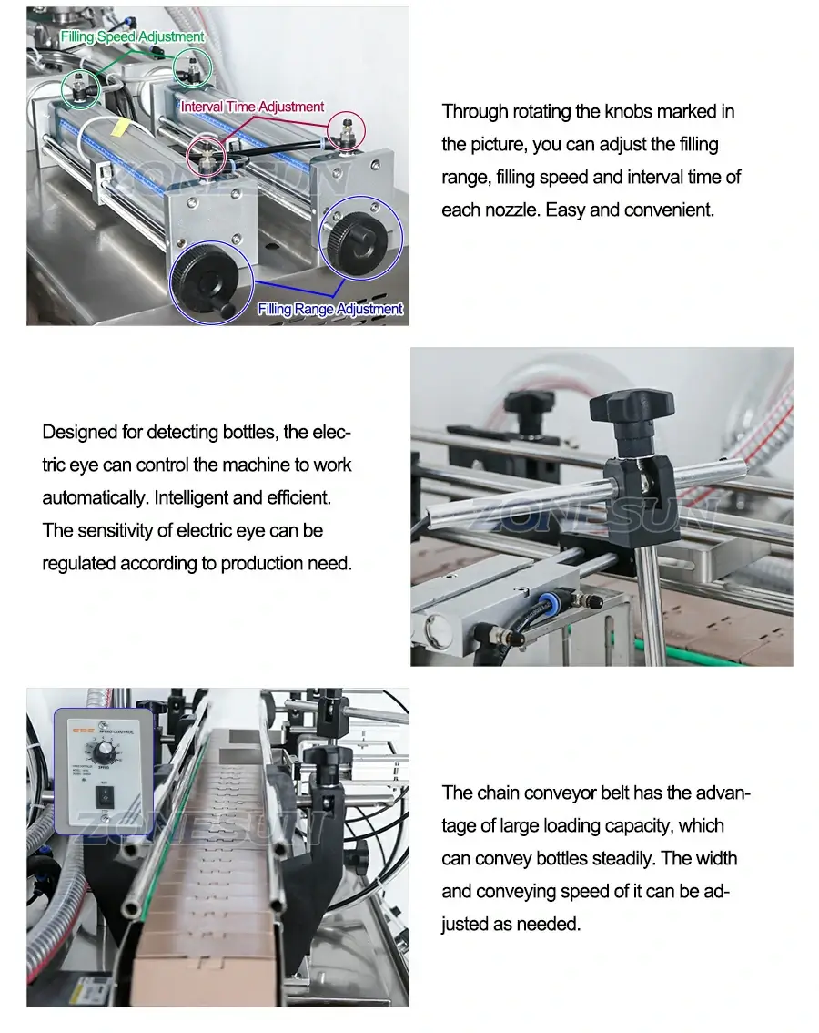 Desktop Liquid Filling Machine-ZONESUN TECHNOLOGY LIMITED