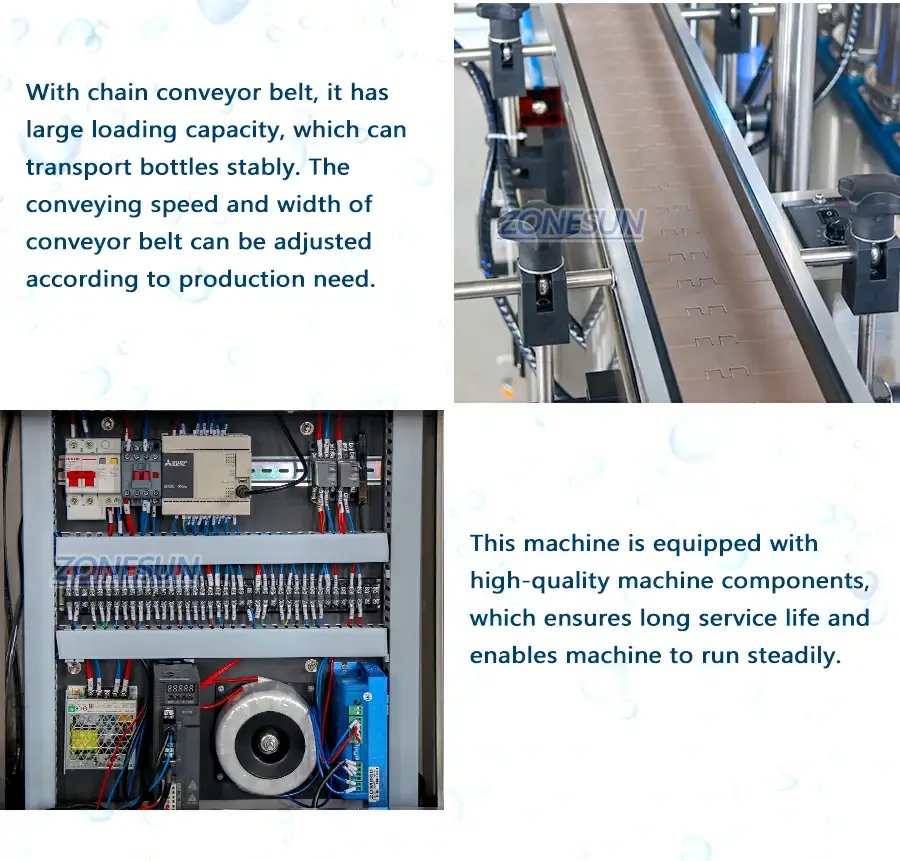Servo Liquid Filling Machine-ZONESUN TECHNOLOGY LIMITED