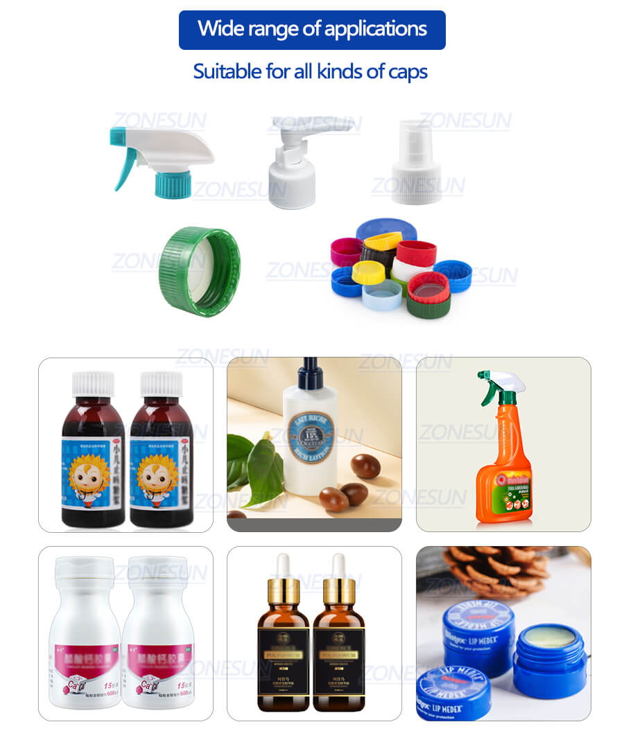 Full Automatic Bottle Capping Machine-ZONESUN TECHNOLOGY LIMITED