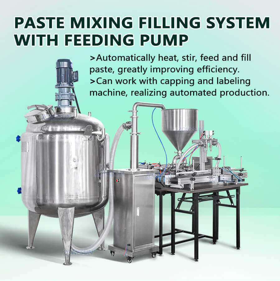 Filling Machine With Mixing Tank-ZONESUN TECHNOLOGY LIMITED