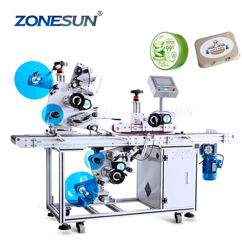 Top Bottom Labeling Machine - ZONESUN TECHNOLOGY LIMITED
