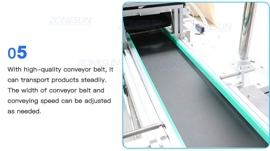 Top Bottom Labeling Machine-ZONESUN TECHNOLOGY LIMITED