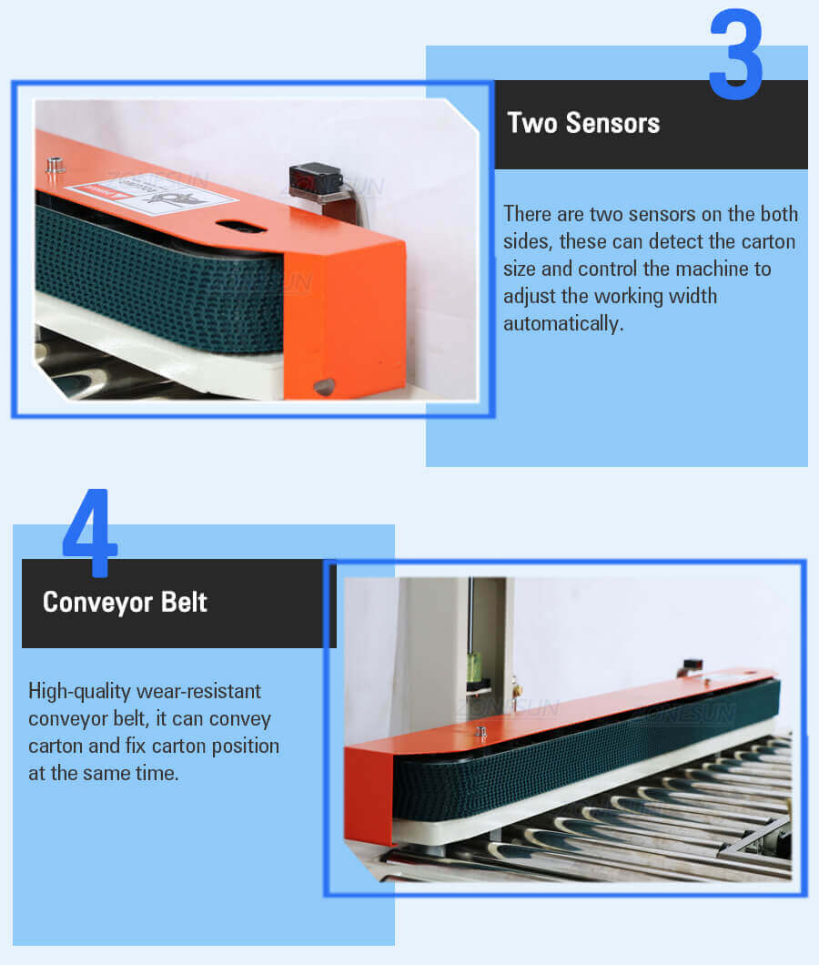 Carton Sealing Machine-ZONESUN TECHNOLOGY LIMITED