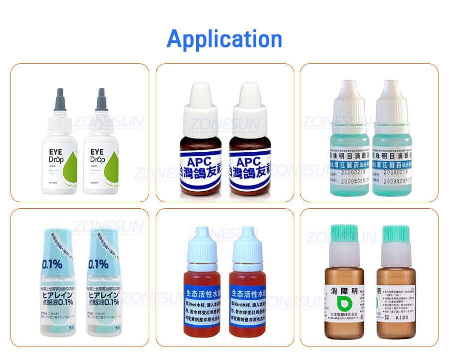 Eyedrop Filling Line-ZONESUN TECHNOLOGY LIMITED